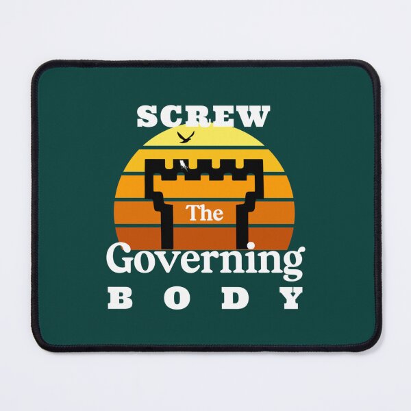 Item preview, Screw The Governing Body   designed and sold by BeksStitch.