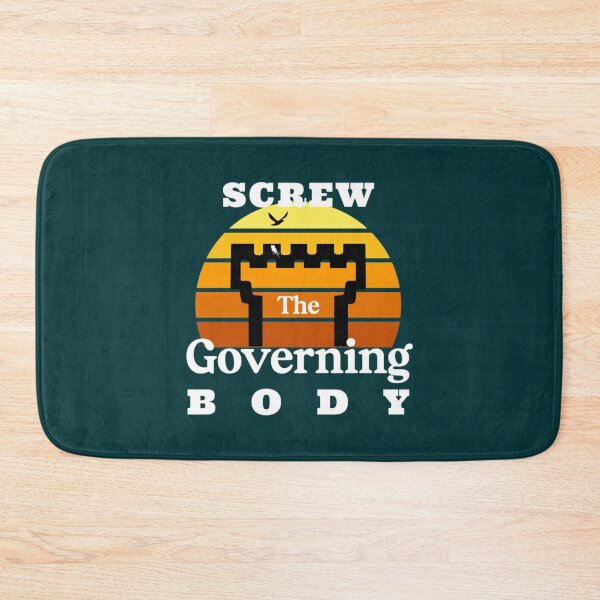 Item preview, Screw The Governing Body   designed and sold by BeksStitch.