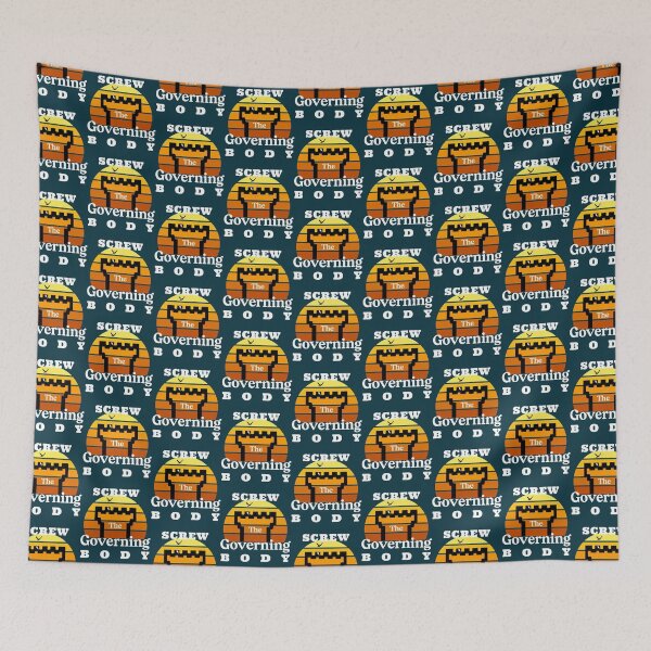 Item preview, Screw The Governing Body   designed and sold by BeksStitch.