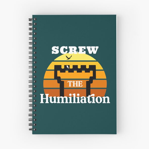 Item preview, Screw The Humiliation   designed and sold by BeksStitch.