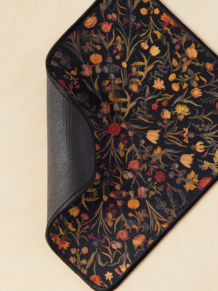 Alternate view of Midnight Floral Mouse Pad