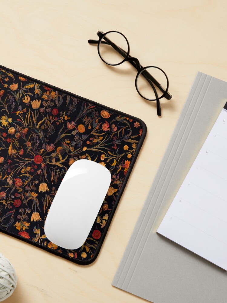 Alternate view of Midnight Floral Mouse Pad