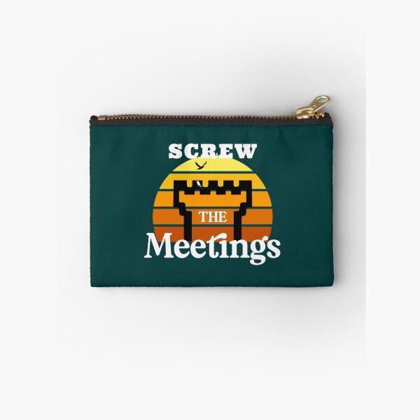 Item preview, Screw The Meetings   designed and sold by BeksStitch.