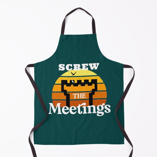 Item preview, Screw The Meetings   designed and sold by BeksStitch.