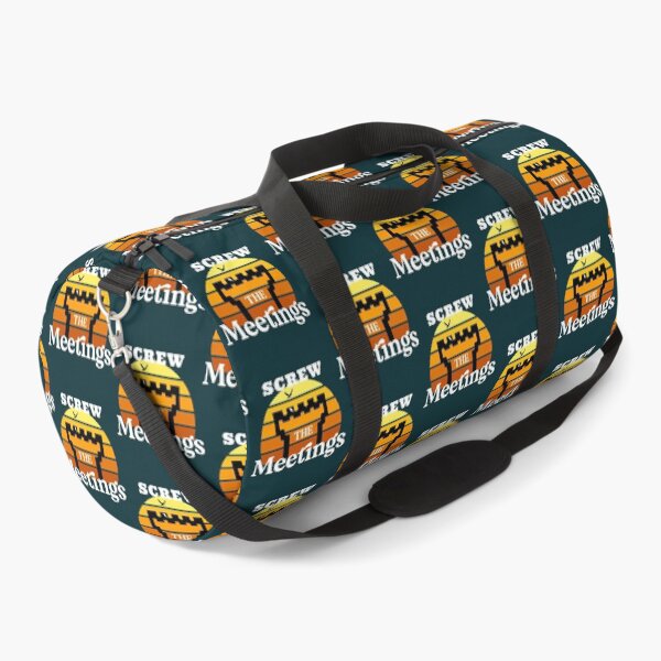 Item preview, Screw The Meetings   designed and sold by BeksStitch.