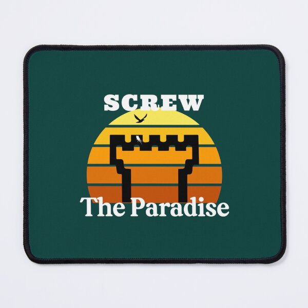 Item preview, Screw The Paradise   designed and sold by BeksStitch.