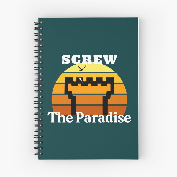 Item preview, Screw The Paradise   designed and sold by BeksStitch.