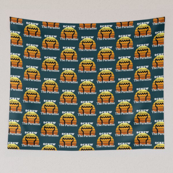 Item preview, Screw The Paradise   designed and sold by BeksStitch.