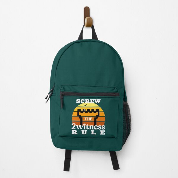 Item preview, Screw The Two Witness Rule   designed and sold by BeksStitch.