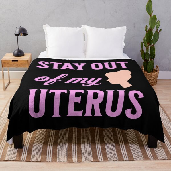 Item preview, Stay Out Of My Uterus - Abortion Rights Gifts (Female Face Version) designed and sold by epicthoughts.