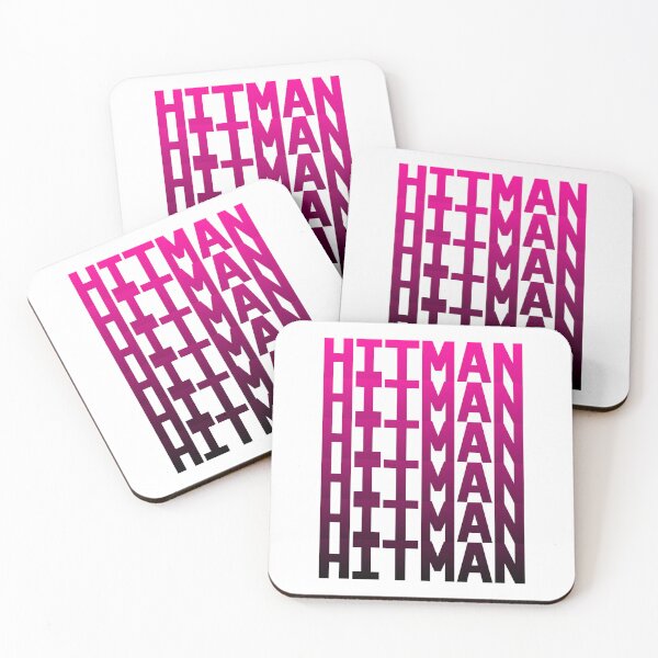 Item preview, HITMAN - PINK to BLACK (WHITE BG) designed and sold by MaidenofIron157.