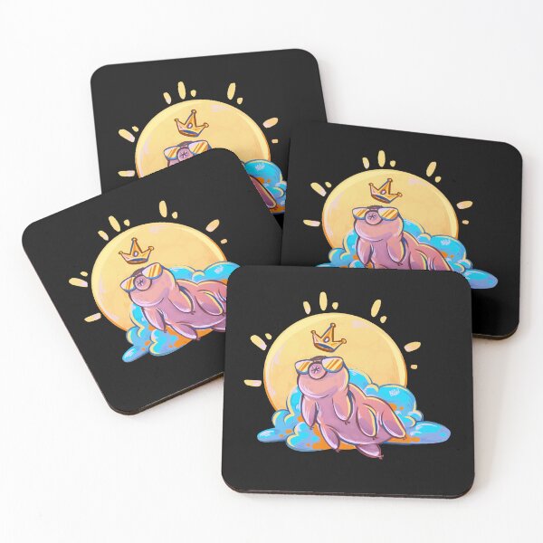 Item preview, Cool King Tardigrade Sunset designed and sold by supermara.