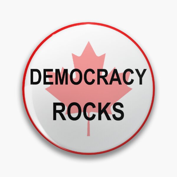 Item preview, Democracy Rocks designed and sold by themostbritican.
