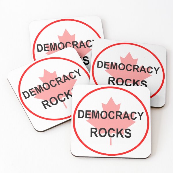 Item preview, Democracy Rocks designed and sold by themostbritican.