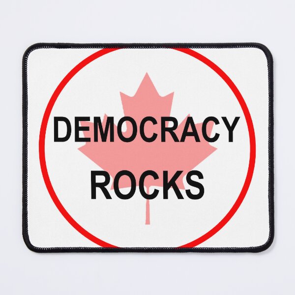 Item preview, Democracy Rocks designed and sold by themostbritican.