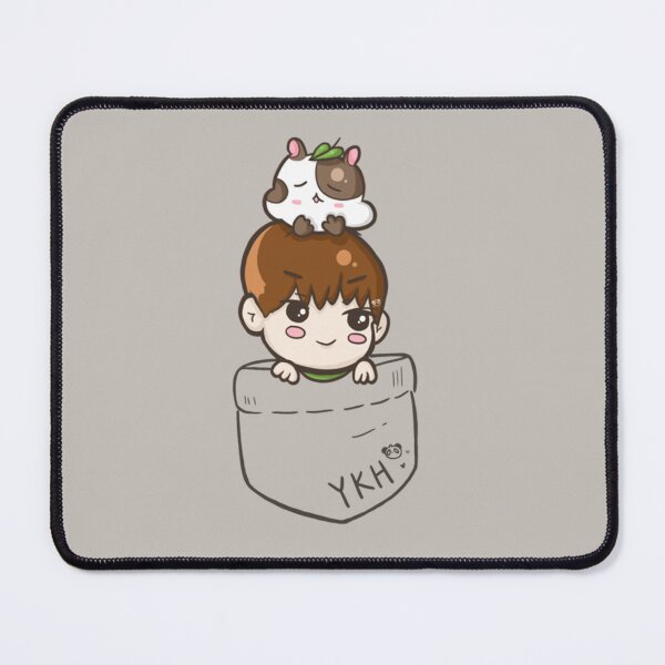 Item preview, Monsta X Kihyun _amp_ Hamster in Pocket designed and sold by usanolucas.