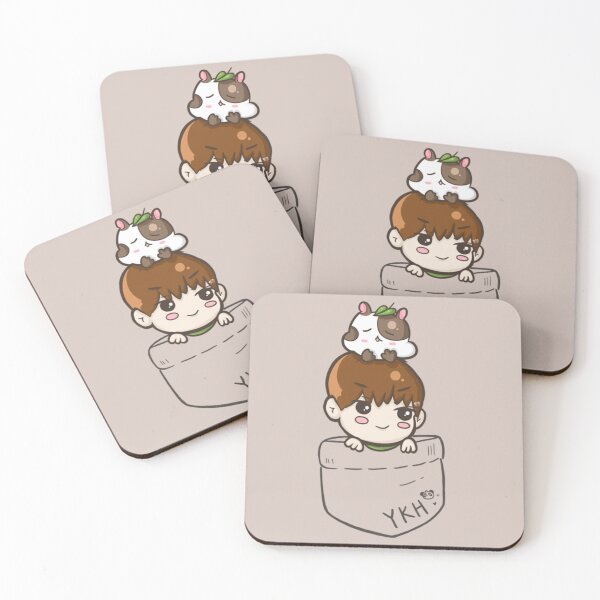 Item preview, Monsta X Kihyun _amp_ Hamster in Pocket   designed and sold by usanolucas.
