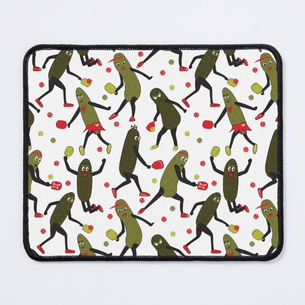 Item preview, Pickleball Pattern of Pickles Playing Pickleball designed and sold by whyitsme.