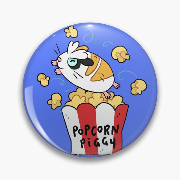 Item preview, It's Popcorn Piggy - the Excited Guinea Pig! designed and sold by doodledate.