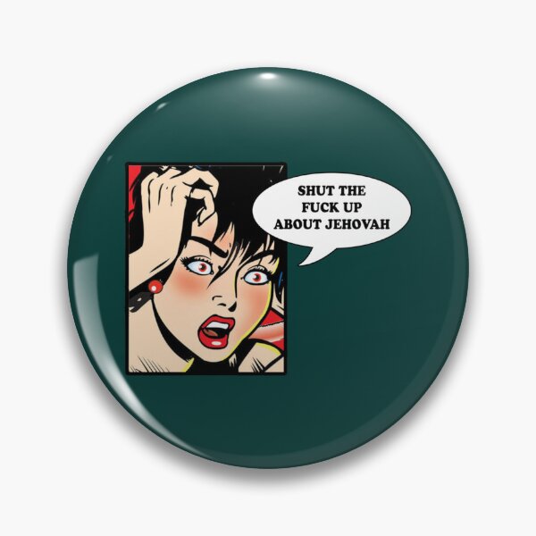 Item preview, Shut the fck up about jehovah Fitted Scoop  designed and sold by BeksStitch.