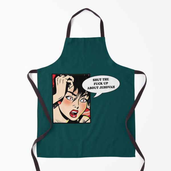 Item preview, Shut the fck up about jehovah Fitted Scoop  designed and sold by BeksStitch.
