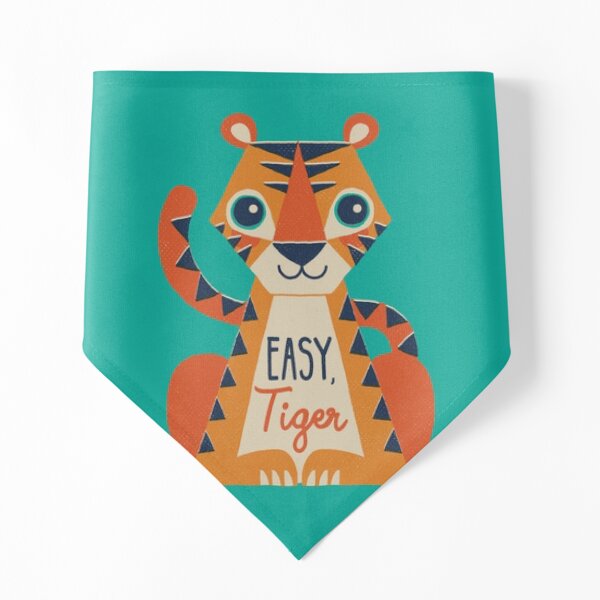 Easy Tiger Pet Bandana for Sale by DinoMike