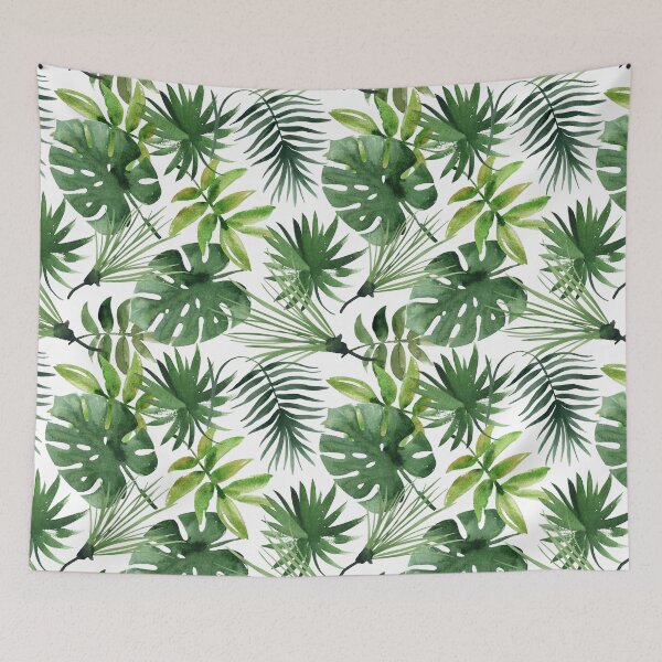Item preview, Monstera Leaves Seamless Design designed and sold by Fairies Flower  Garden.