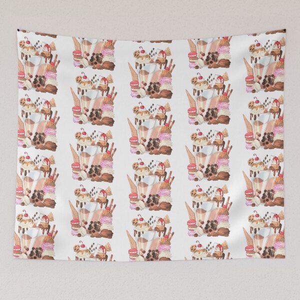Item preview, Chocolate Ice Cream Sundae Bubble Tea designed and sold by averiillustrate.