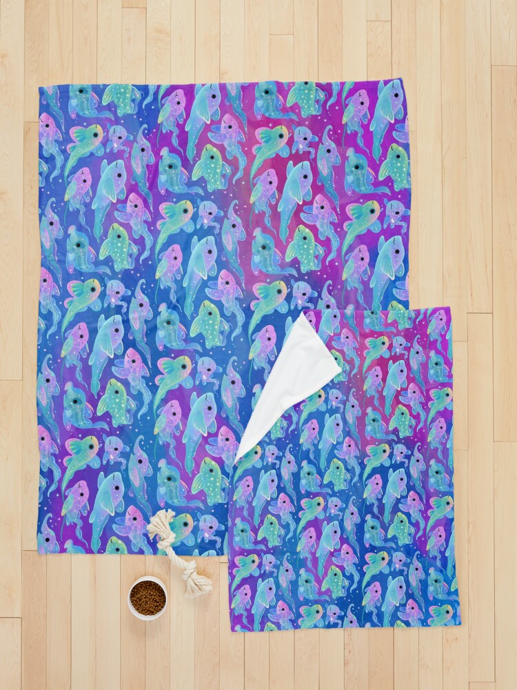 Alternate view of Chimaera (Ghost sharks) Pet Blanket
