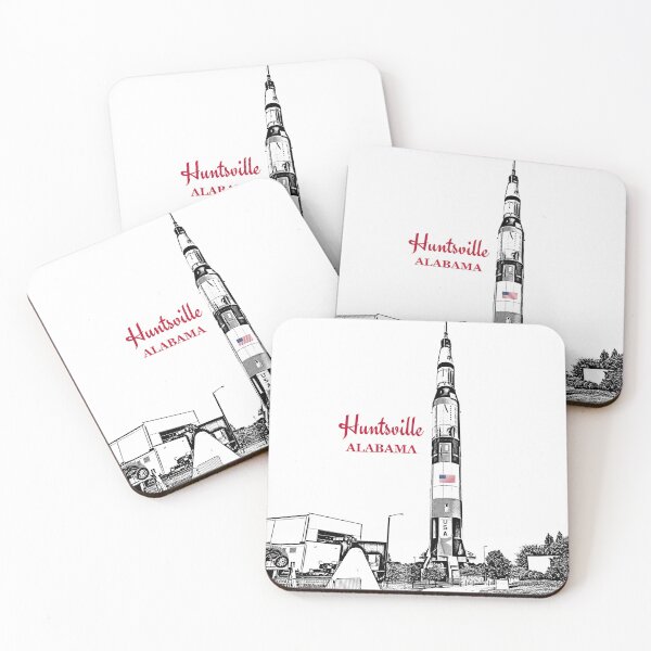 Item preview, Huntsville, Alabama - A Top Attraction (BL) designed and sold by leemcnut.