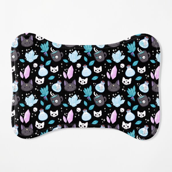 Herb Witch // Black | Nikury Dog Mat
