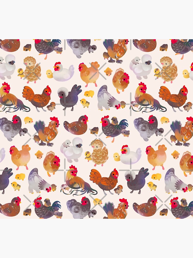 Chicken and Chick by pikaole