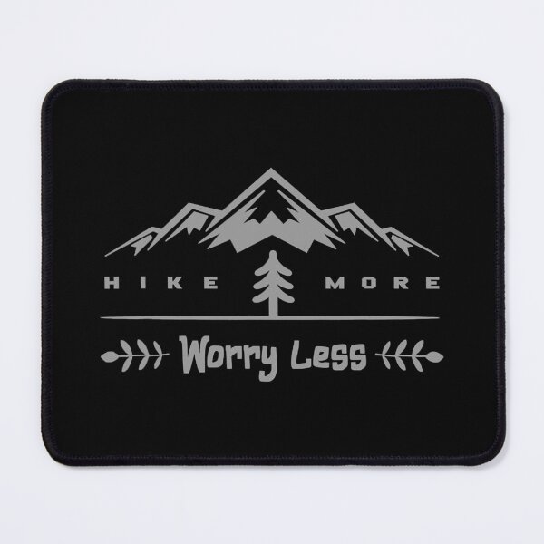 Item preview, Hike More Worry Less Funny Hiking Camping designed and sold by fultond.
