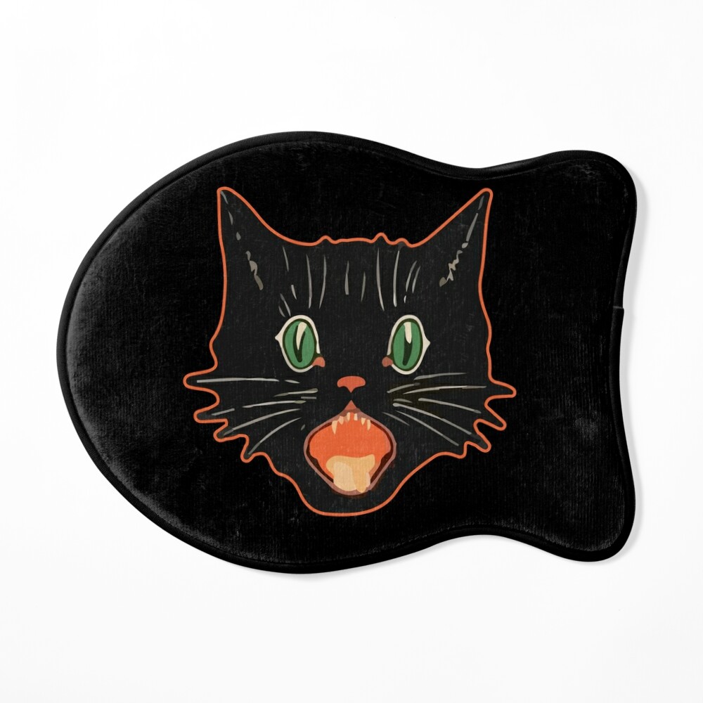 Scaredy Cat Black Cat Patch – Zombolina's Cabinet of Curiosities