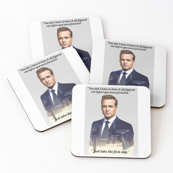 Item preview, Harvey Specter with Quote designed and sold by ScriptedArtisan.
