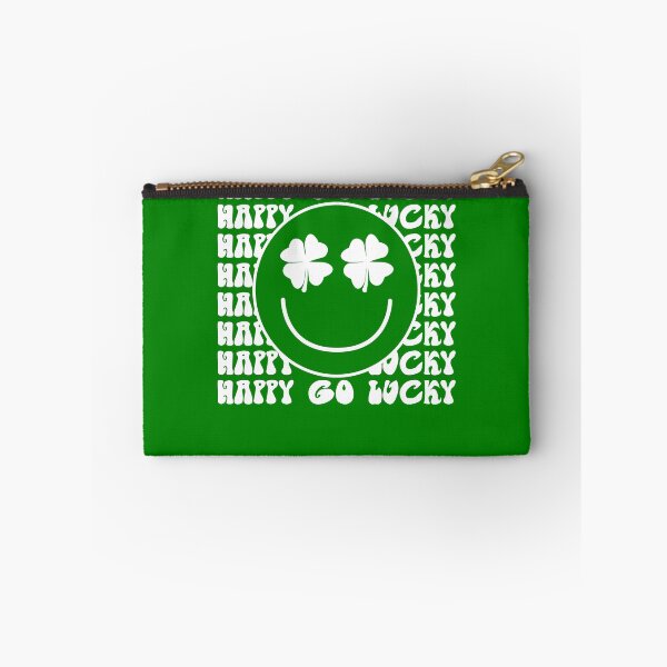 Item preview, Happy Go Lucky Smiley Face Shamrock St. Patrick's Day Gear designed and sold by DynamicDesign.
