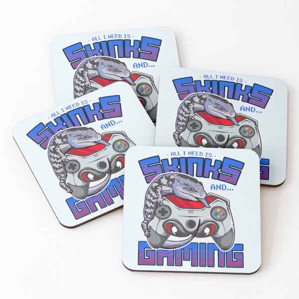Item preview, All I Need Is Blue Tongue Skinks & Gaming Video Game Reptile designed and sold by JRRTs.
