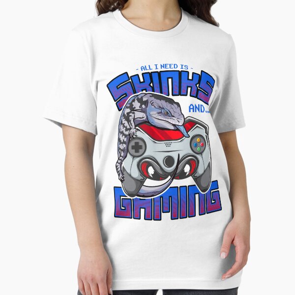 Item preview, All I Need Is Blue Tongue Skinks & Gaming Video Game Reptile designed and sold by JRRTs.