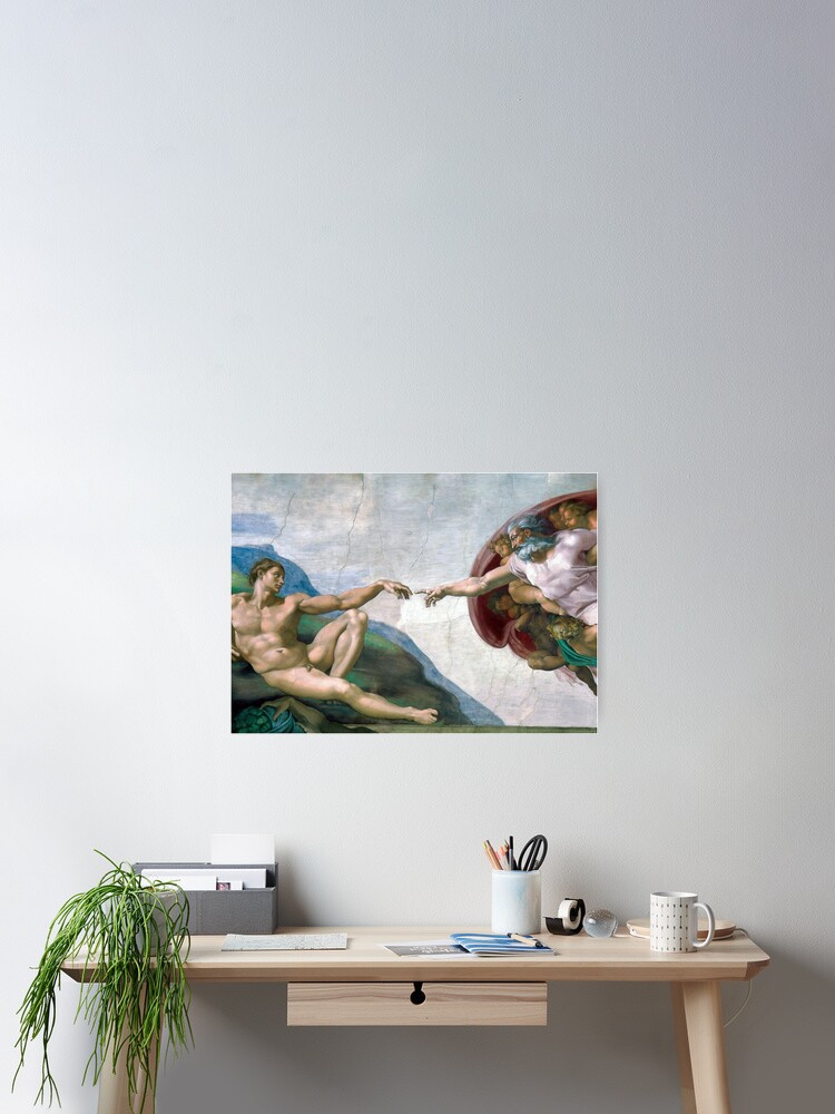 The Creation of Adam Poster