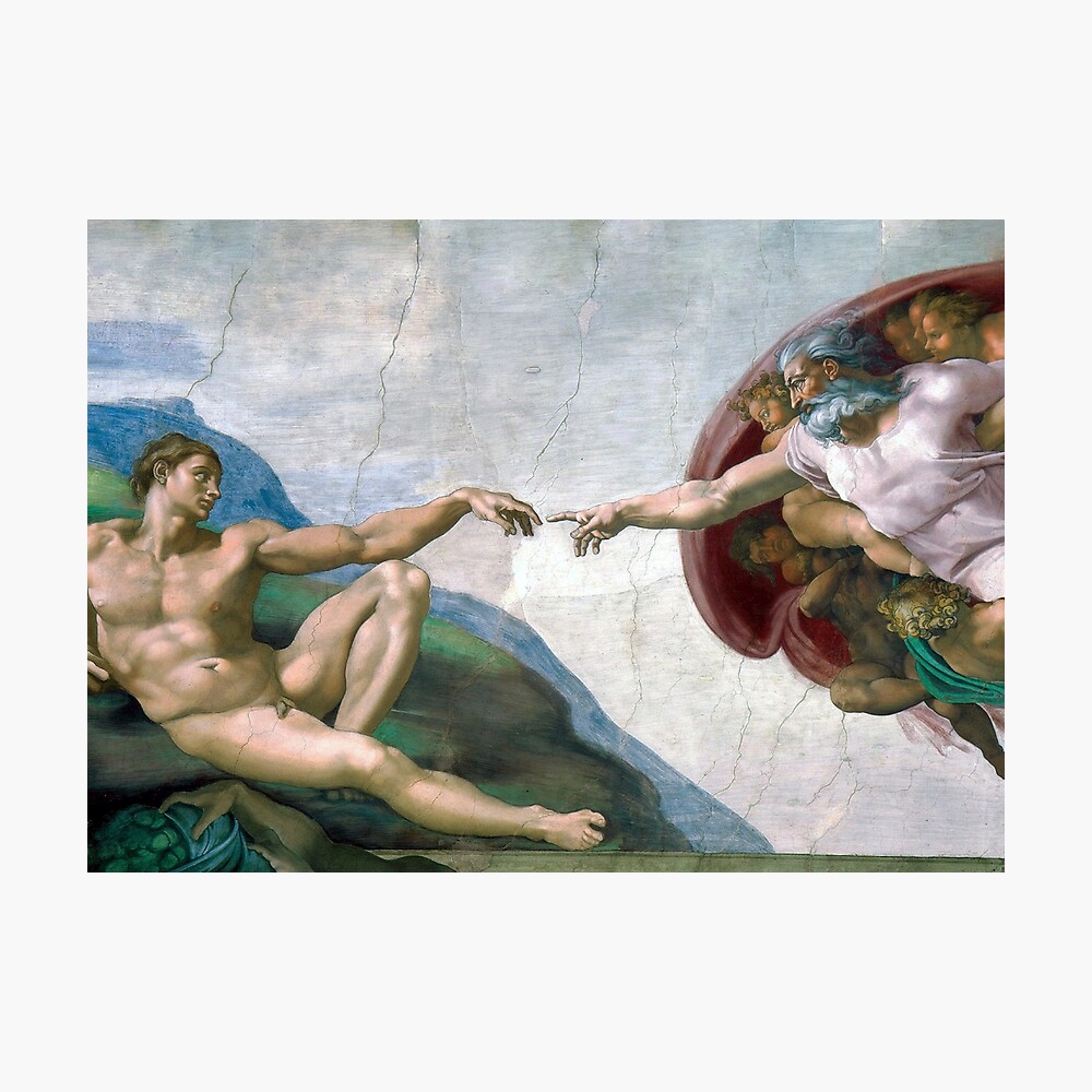 The Creation of Adam Poster