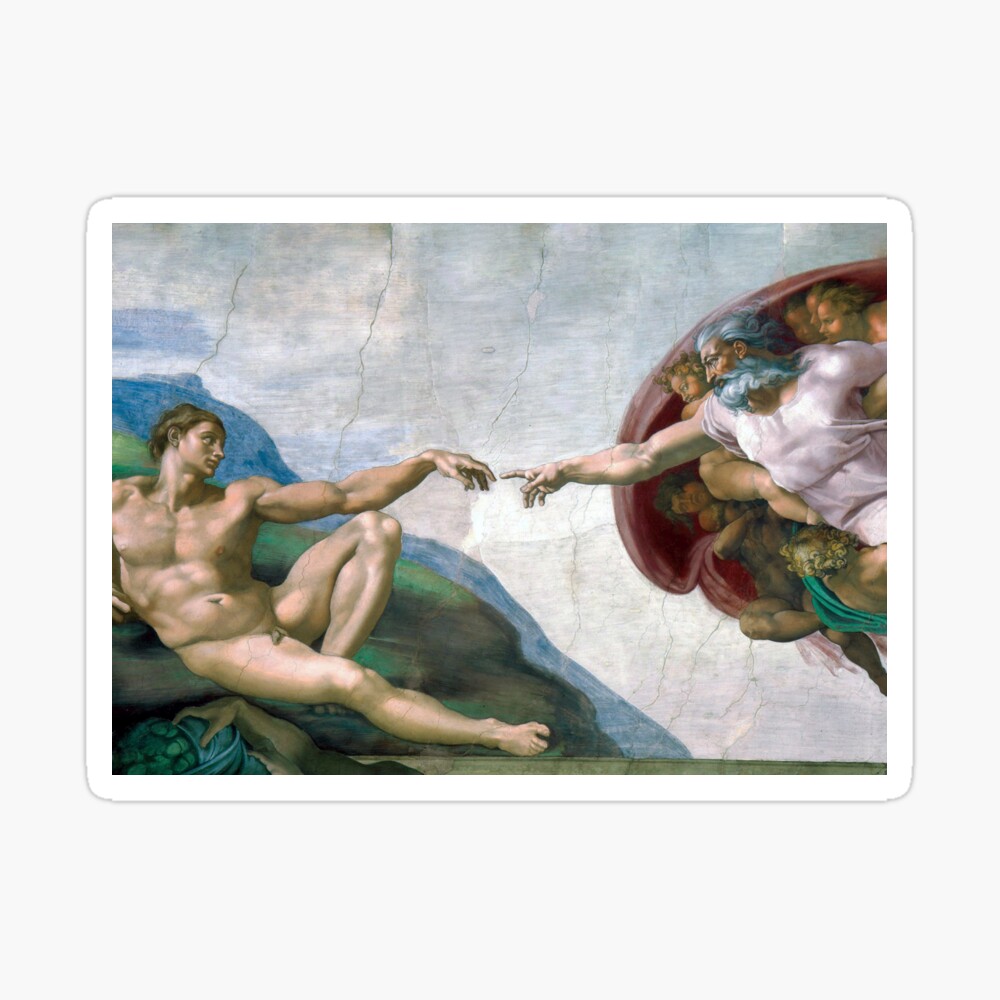 The Creation of Adam Poster