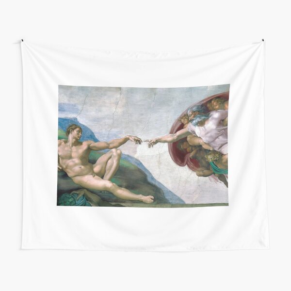 The Creation of Adam Tapestry