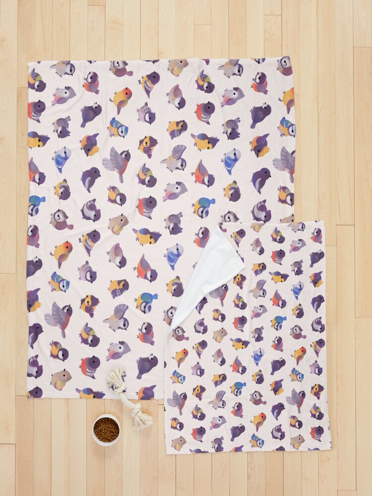 Thumbnail 5 of 6, Pet Blanket, Little bird (Paridae) designed and sold by pikaole.