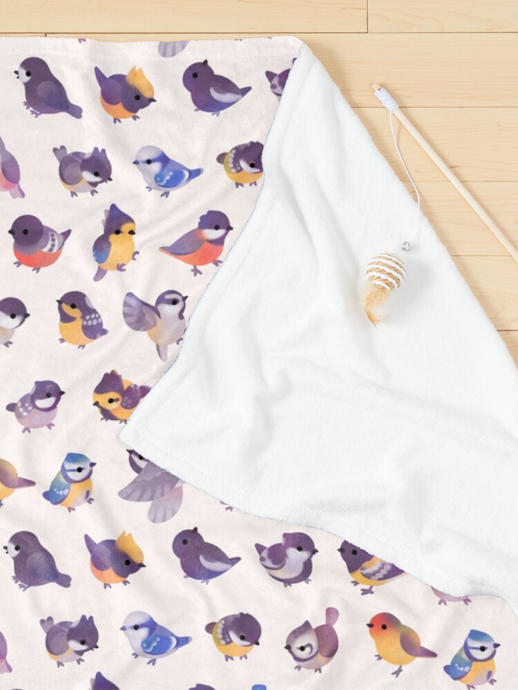 Thumbnail 3 of 6, Pet Blanket, Little bird (Paridae) designed and sold by pikaole.