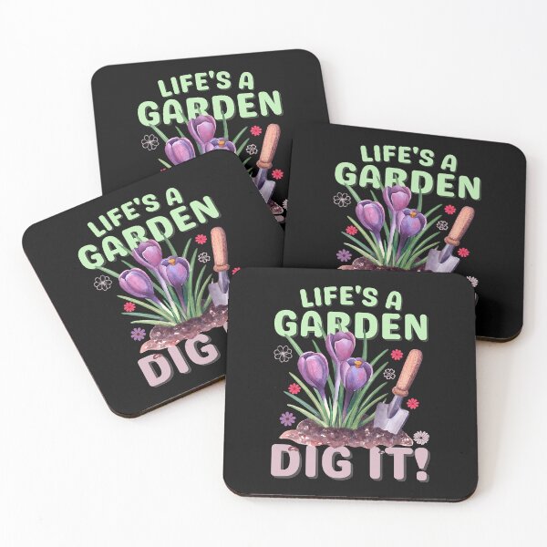 Item preview, Life's A Garden Dig It Funny Gardening designed and sold by tamara-art.