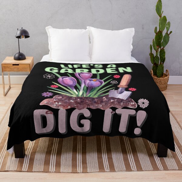 Item preview, Life's A Garden Dig It Funny Gardening designed and sold by tamara-art.
