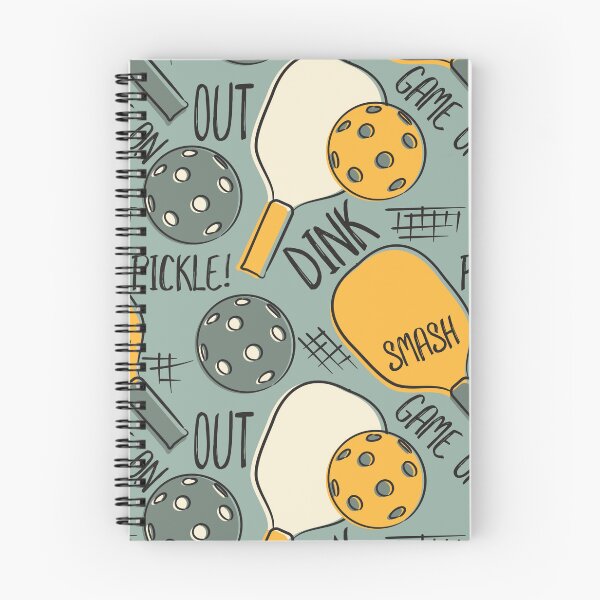Item preview, Pickleball Pattern Graphic Illustration Green and Gold designed and sold by whyitsme.