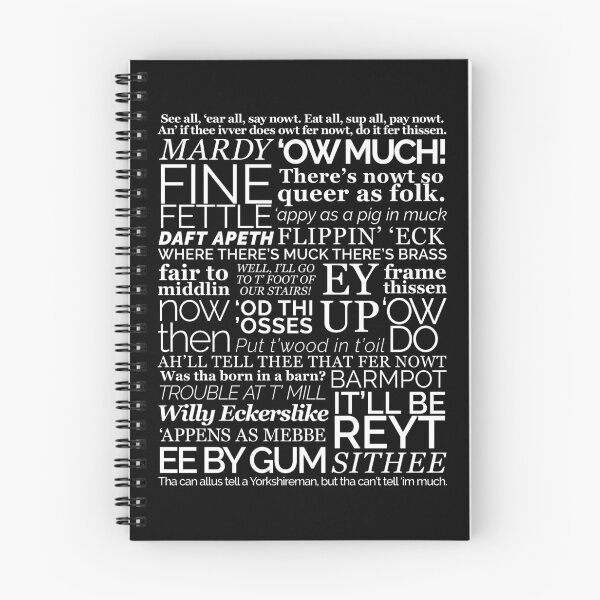 Item preview, Yorkshire Dialect, Ey Up, Ow Much, Sithee designed and sold by Yorkshire Stuff.