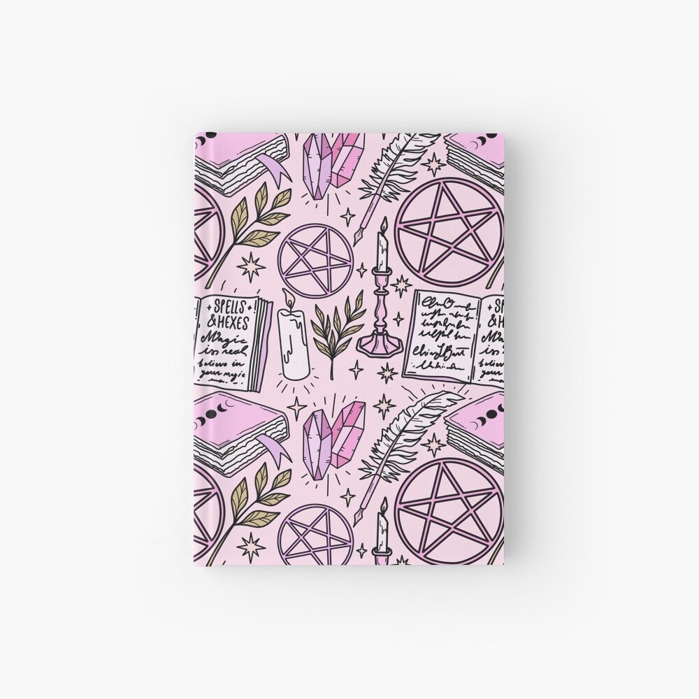 Pale Spring Witch Aesthetic Wrapping Paper by chiara LB art