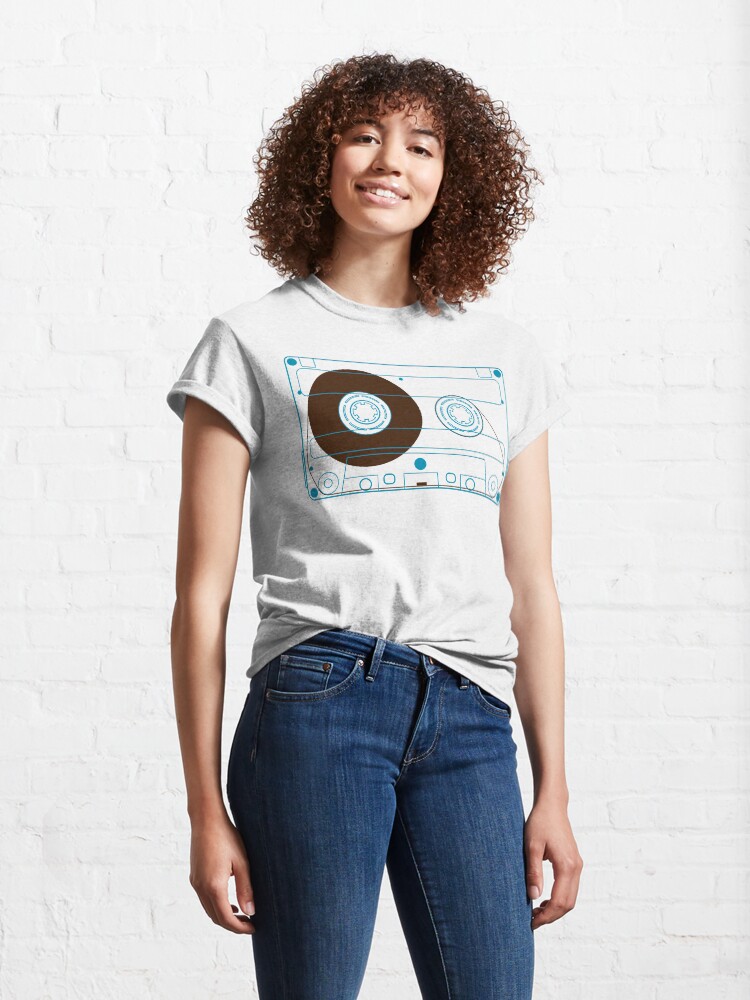 Alternate view of NDVH Audio Cassette Tape Classic T-Shirt